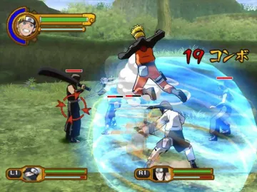 Naruto Shippuuden - Narutimate Accel 2 (Japan) screen shot game playing